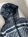 Original 5A Winter Letter Logo Thickened Warm Two Sides Can Wear Down Jacket