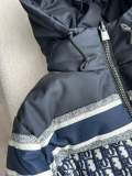 Original 5A Winter Letter Logo Thickened Warm Two Sides Can Wear Down Jacket