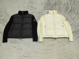 Original 5A Tricot Women's Patchwork Wool Down Jacket White C50