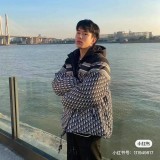 Original 5A Winter Letter Logo Thickened Warm Two Sides Can Wear Down Jacket