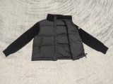Original 5A Tricot Women's Patchwork Wool Down Jacket Black C50