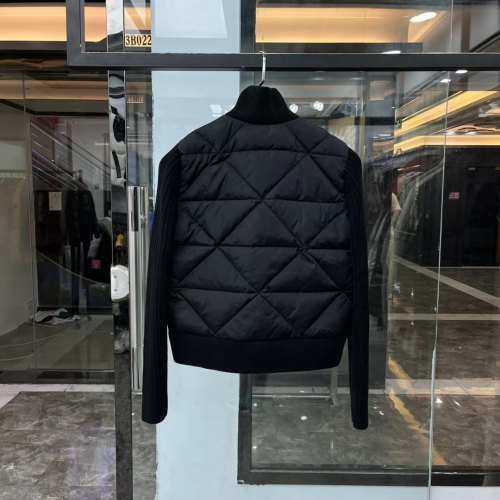 Original 5A Women's Triangle Quilted Recycled Nylon and Cashmere Jacket Black