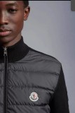 Original 5A SS23 Men's Solid Color Patchwork Quilted Down Jacket L70