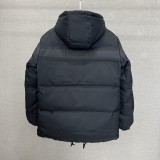 Original 5A Winter Letter Logo Thickened Warm Two Sides Can Wear Down Jacket