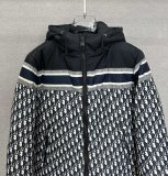 Original 5A Winter Letter Logo Thickened Warm Two Sides Can Wear Down Jacket
