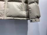 Solid Color Simple Hooded Down Jacket