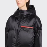 Men's and Women's Couple's Hooded Down Jacket Black P03#