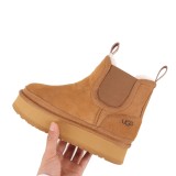 Women's Neumel Platform Chelsea Short Boots (Thick Soled)