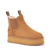 Women's Neumel Platform Chelsea Short Boots (Thick Soled)
