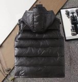 Men's Detachable Hooded Vest Black