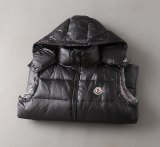 Men's Detachable Hooded Vest Black