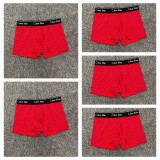 5A Printed Logo Men Boxer, Pack Of Five
