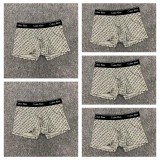 5A Printed Logo Men Boxer, Pack Of Five