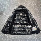 Original 5A Montcla Short Puffer Down Jacket Black (90% White Duck Down)