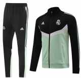 Real Madrid CF 2024-2025 Mens Soccer Jersey Quick Dry Casual long Sleeve trousers suit