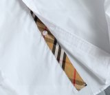 Simple Versatile Men's Casual Long Sleeve Shirt White