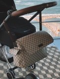 Original 5A Diaper Bag Crossbody GG Supreme Brown 44x28x14cm