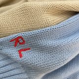 Women's 65% Cotton Oversized Soft Crewneck Warm Pullover Sweater Polo Embroidery Bear Loose Fit Jumper 00808