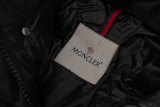 Vezere Original 1:1 Goose Down Long Men's Hooded Down Jacket Coat Black 24508