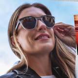 Original Fashion Round Frame Gradient Color Sunglasses 9242