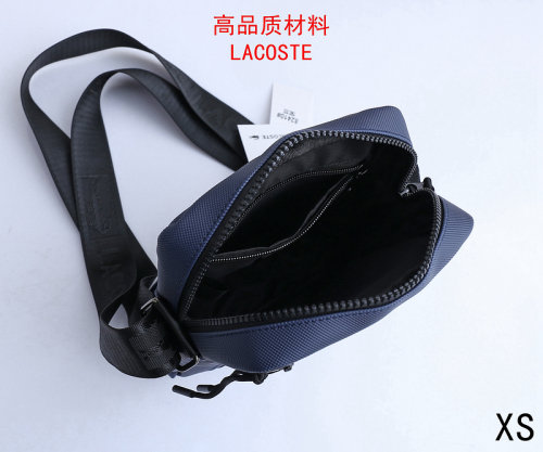 5A Men's Logo Print Shoulder Bag Black