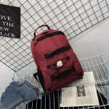 5A Kickflip Casual Large Capacity Backpack Red