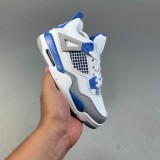 5A Kids Jordan 4 Retro Military Blue Children's Shoes FV5029-141