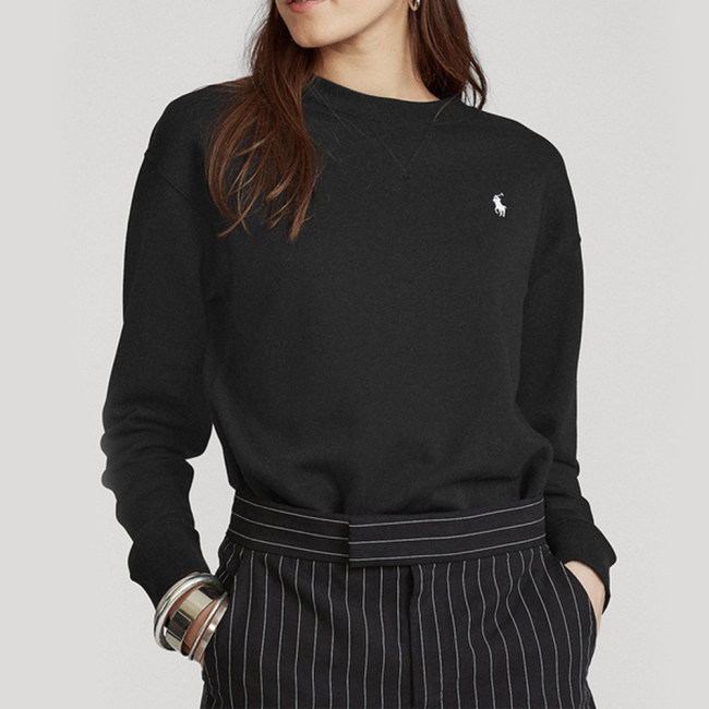 Original Women Fleece Crewneck Sweatshirt Black