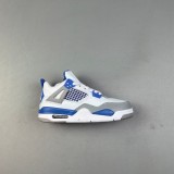 5A Kids Jordan 4 Retro Military Blue Children's Shoes FV5029-141