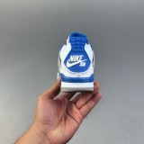 5A Kids Jordan 4 Retro Military Blue Children's Shoes FV5029-141
