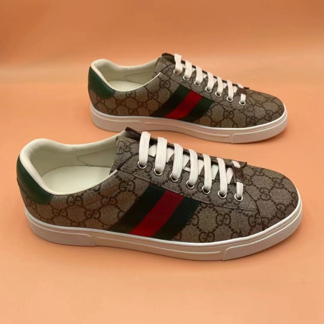 Original 1:1 Ace Web Sneaker Beige Ebony 240615
