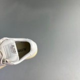 5A Medalist Leather Low Sneakers White