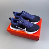 5A React Infinity Run Sneakers Running Shoes Black Blue