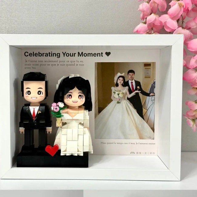 Customized Building Block Doll - Love Token Wedding Gift (Double)