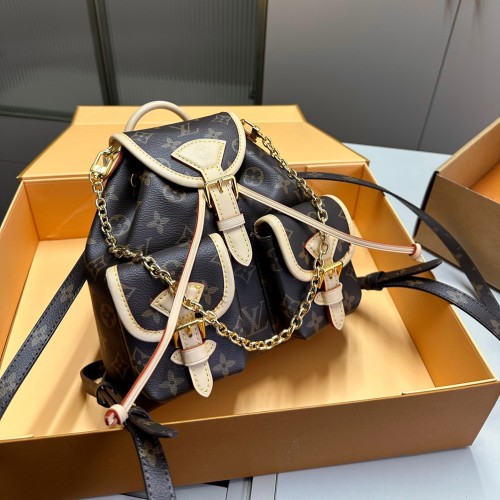 Excursion Monogram Backpack Brown 21X22cm 241209