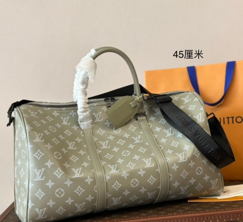 Keepall Monogram Travel Bag Green 45*27cm 241125