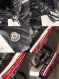 Winter Simple Hooded Down Jacket Black