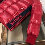 Winter Simple Hooded Down Jacket Red