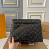 Monogram Backpack Black 28×37cm 241206