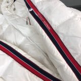 Winter Simple Hooded Down Jacket White