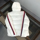Winter Simple Hooded Down Jacket White