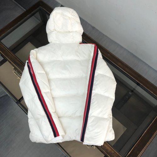 Winter Simple Hooded Down Jacket White