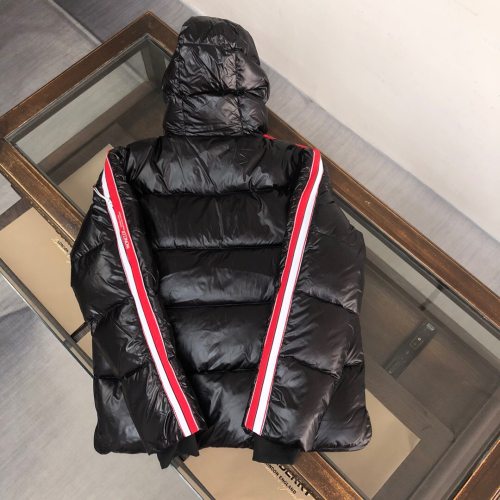Winter Simple Hooded Down Jacket Black
