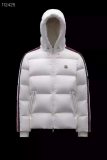 Winter Simple Hooded Down Jacket White