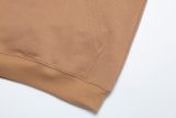 2024 New Autumn Winter Simple Hoodie Khaki
