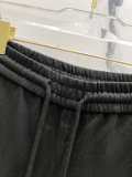 2024 New Simple Hoodie Pants Suit Black