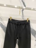 2024 New Simple Hoodie Pants Suit Black