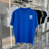 Summer Printed Logo Round Neck Short Sleeve T-Shirt