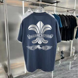 Summer Printed Logo Round Neck Short Sleeve T-Shirt