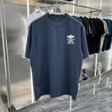 Summer Printed Logo Round Neck Short Sleeve T-Shirt